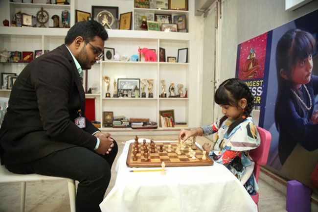 Vidya Nirvana Manchu Anand Holds The Noble Book of World Records As Youngest Chess Traine